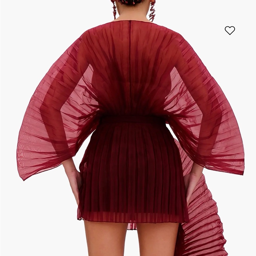 Andrea Iyamah organze pleated bodysuit - Picture 4 of 6